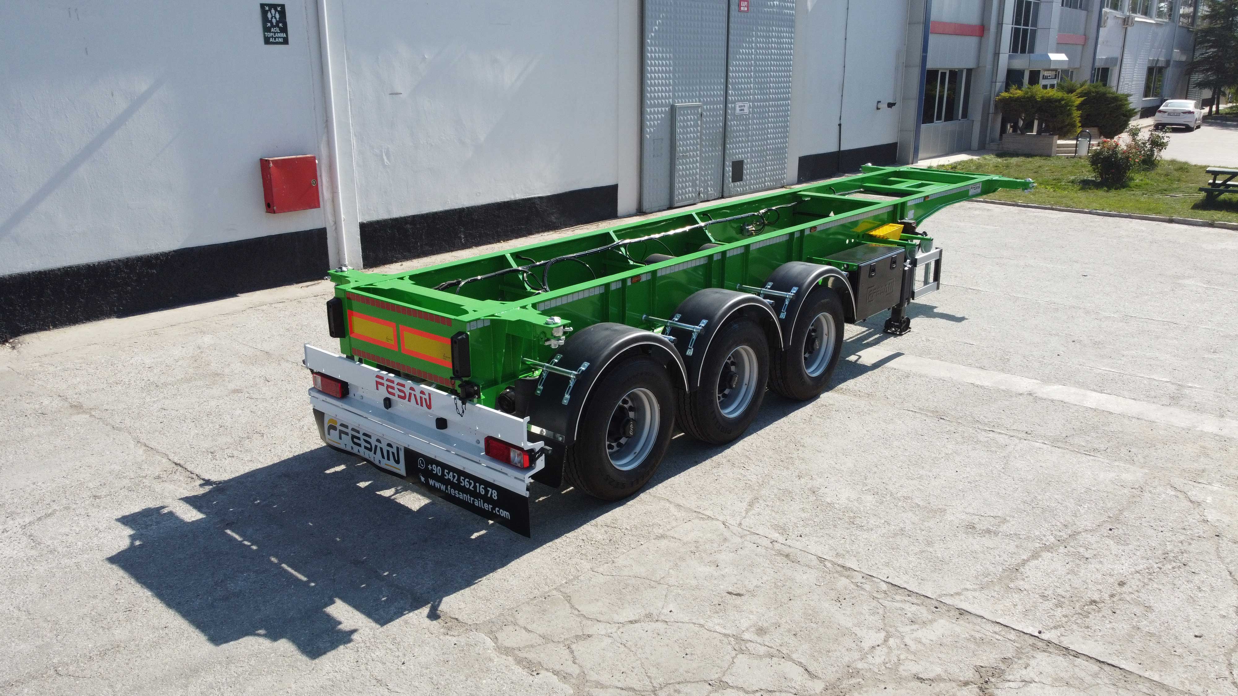 30 Feet Konteyner Şasi