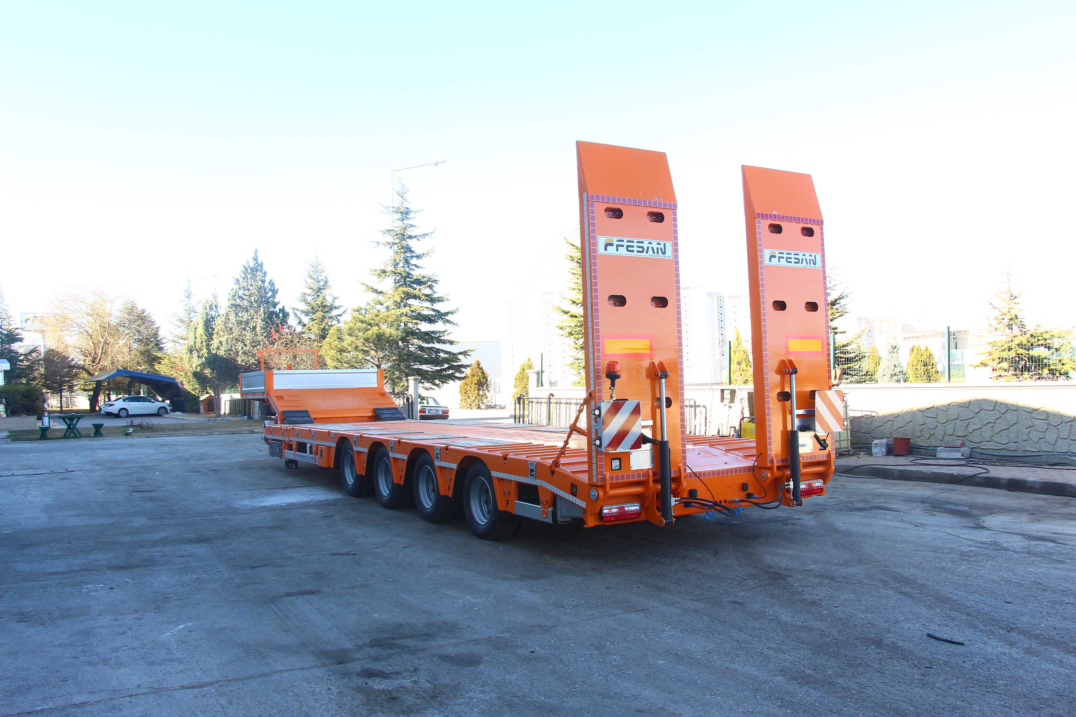 4 Dingilli Uzayabilir Lowbed
